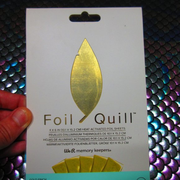 Foil Quill Gold Heat Activated Foil For Scrapbooking - Picture 1 of 6